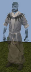 Ghostly druid outfit