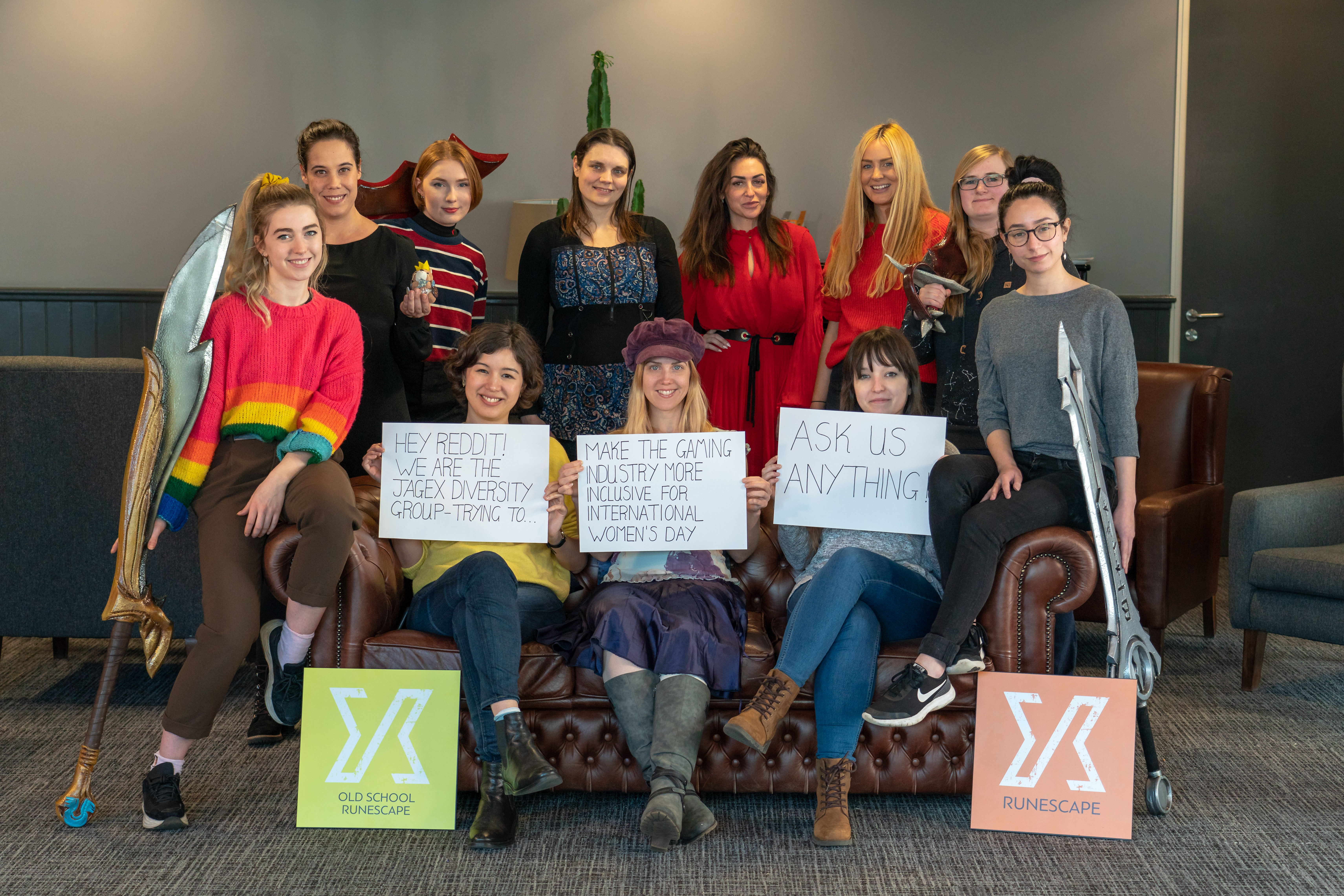 We are women who work at Jagex, the makers of RuneScape and Old School RuneScape. To celebrate International Womens Day 2019 we will be your questions. Ask us anything! : r/IAmA