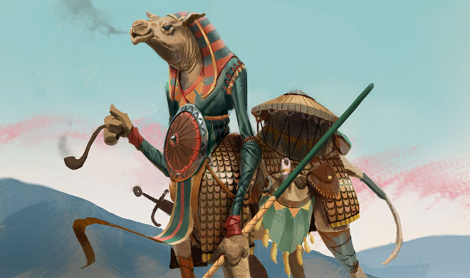 Camel Warrior Concept