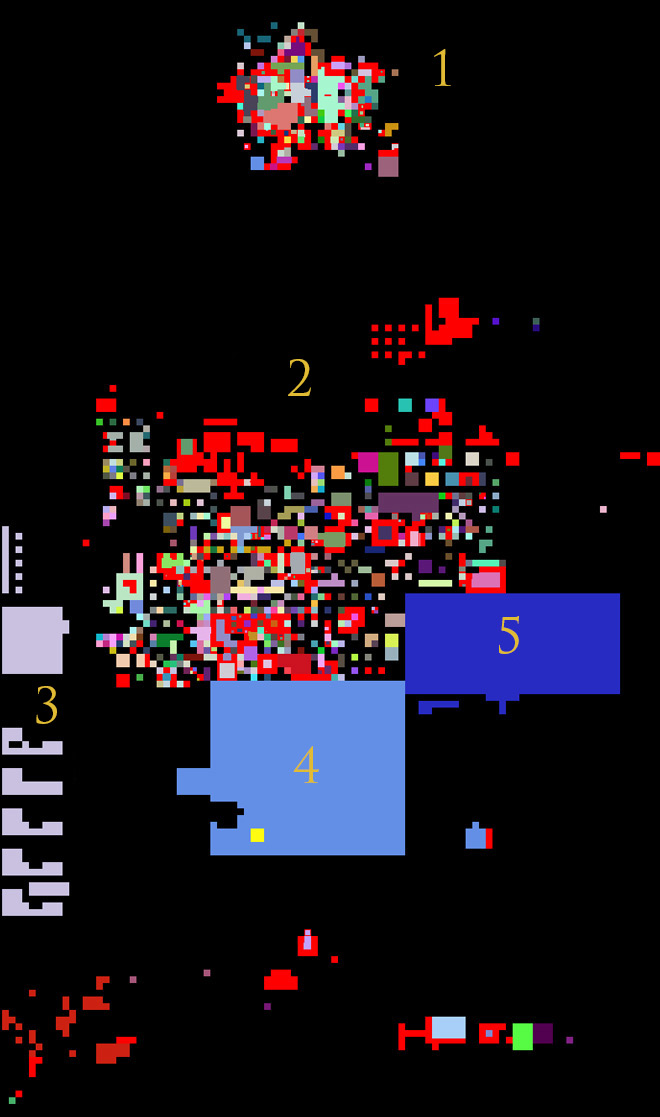 Area Colour Map