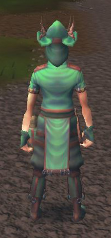 Female Fletcher's Outfit, back.