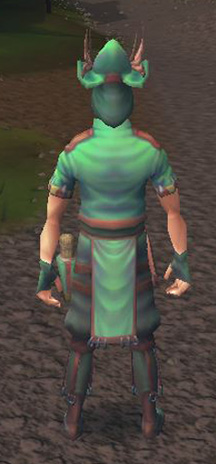 Male Fletcher's Outfit, back.