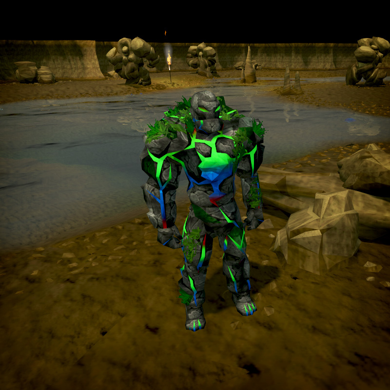Complete Gemstone Golem Outfit