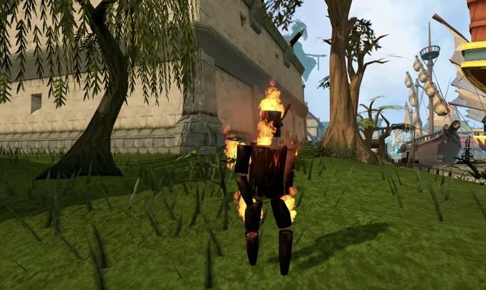 Woody the Firemaking Pet