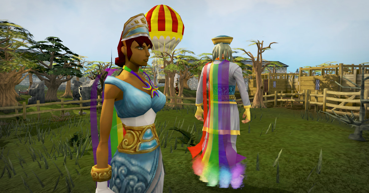 Rainbow Cape and Necklace