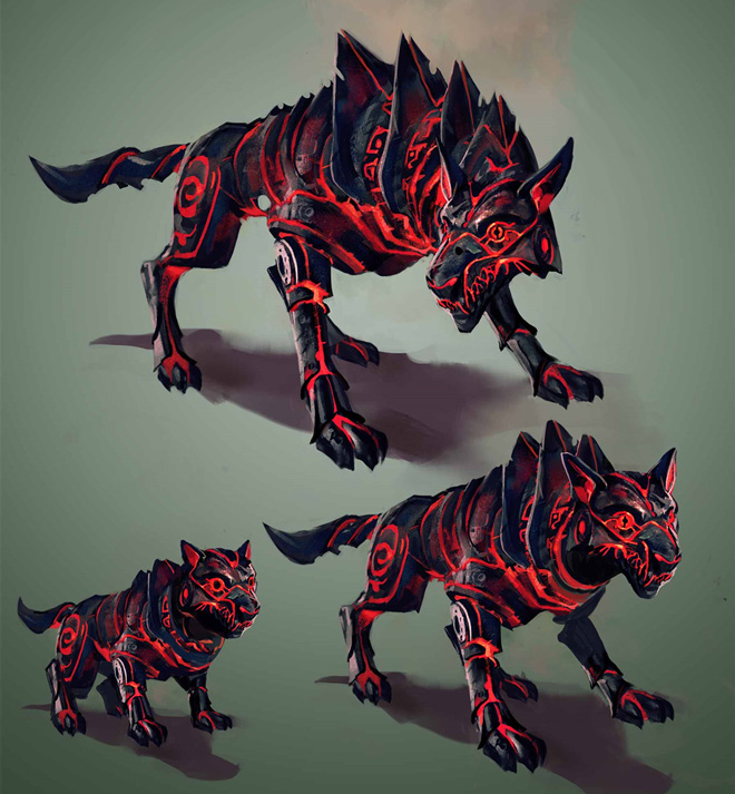 Fire Lycan Legendary Pet