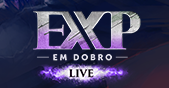 EXP em Dobro Live no dia 8 de maio! Imagem teaser