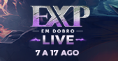 EXP em Dobro LIVE - Em Breve de Volta! Imagem teaser