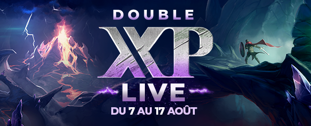 Double XP LIVE : retour imminent!