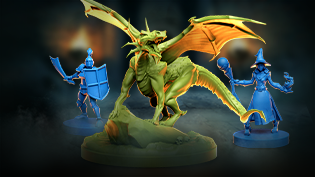 Introducing the RuneScape Kingdoms: Shadow of Elvarg Board Game   Teaser Image