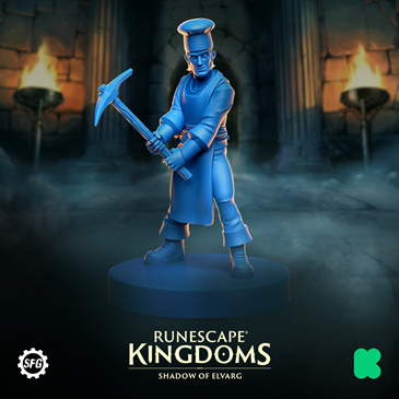 Jogo de tabuleiro RuneScape Kingdoms: Pacotes do Kickstarter