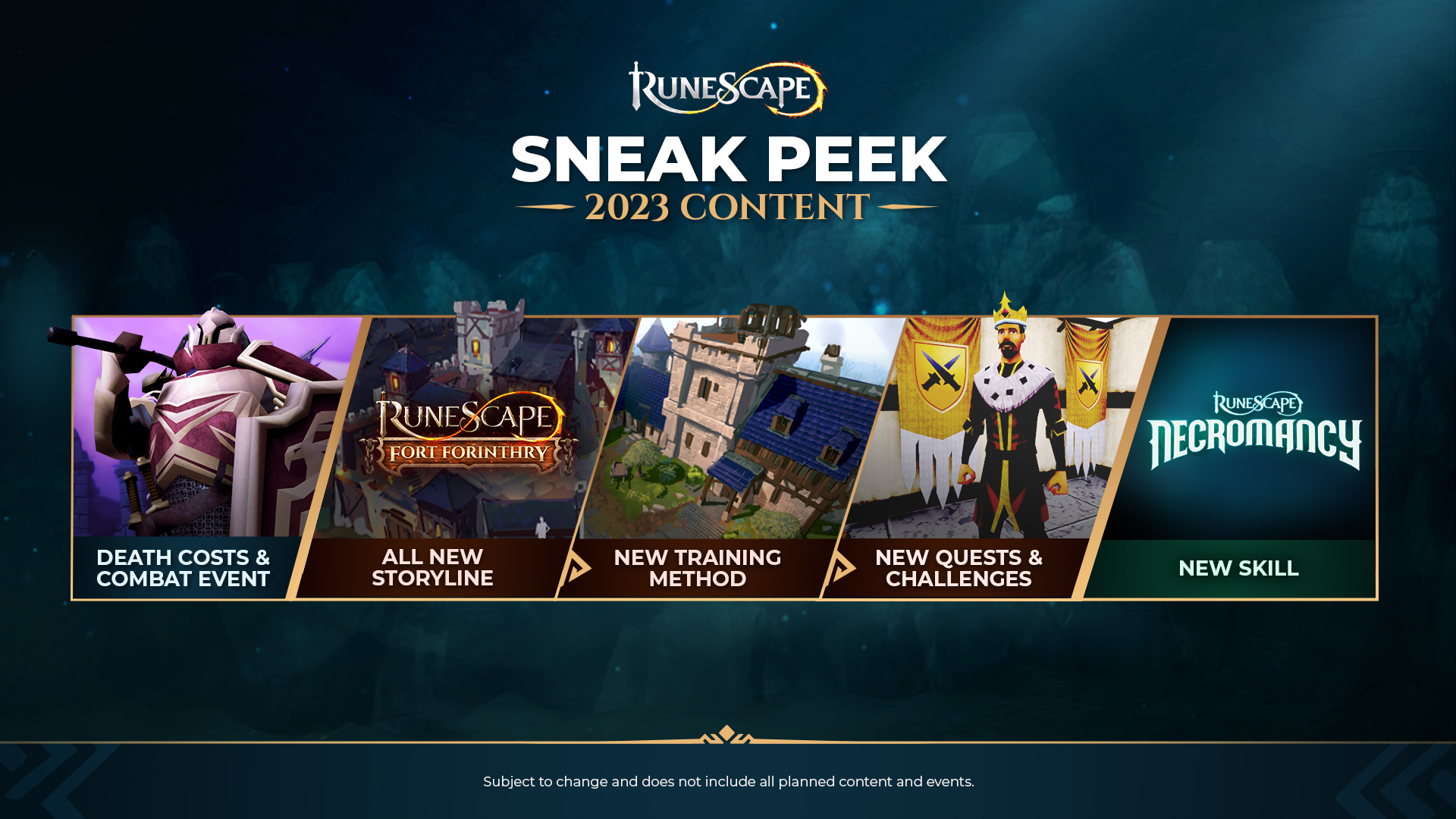 2023 Sneak Peek Reveals! - News - RuneScape - RuneScape