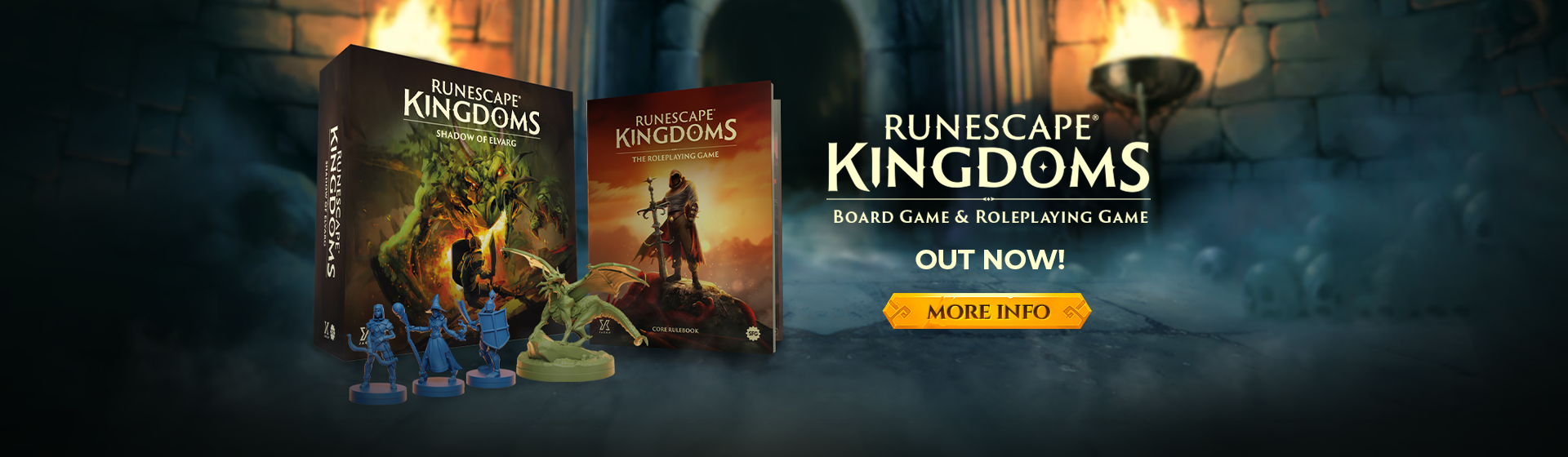 RuneScape Kingdoms Board Game & Roleplaying Game - Out Now!