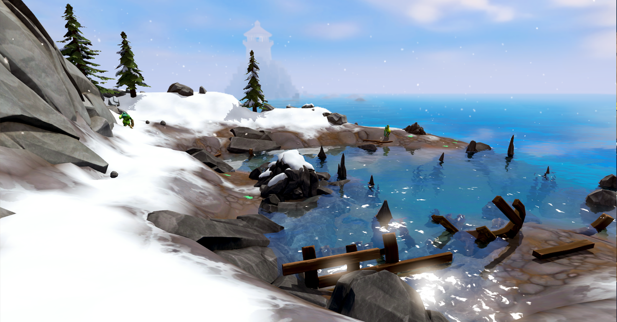 Graphically Refreshing: Waterbirth Island!