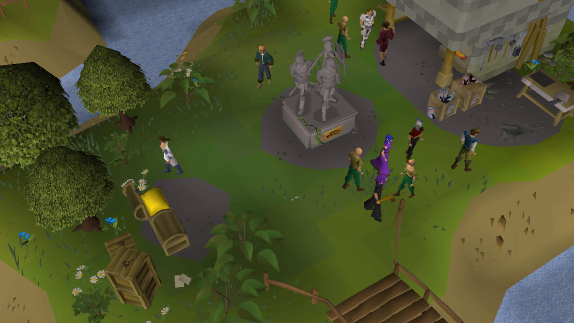 Gather your friends for a Woodcutting party in Old School Runescape