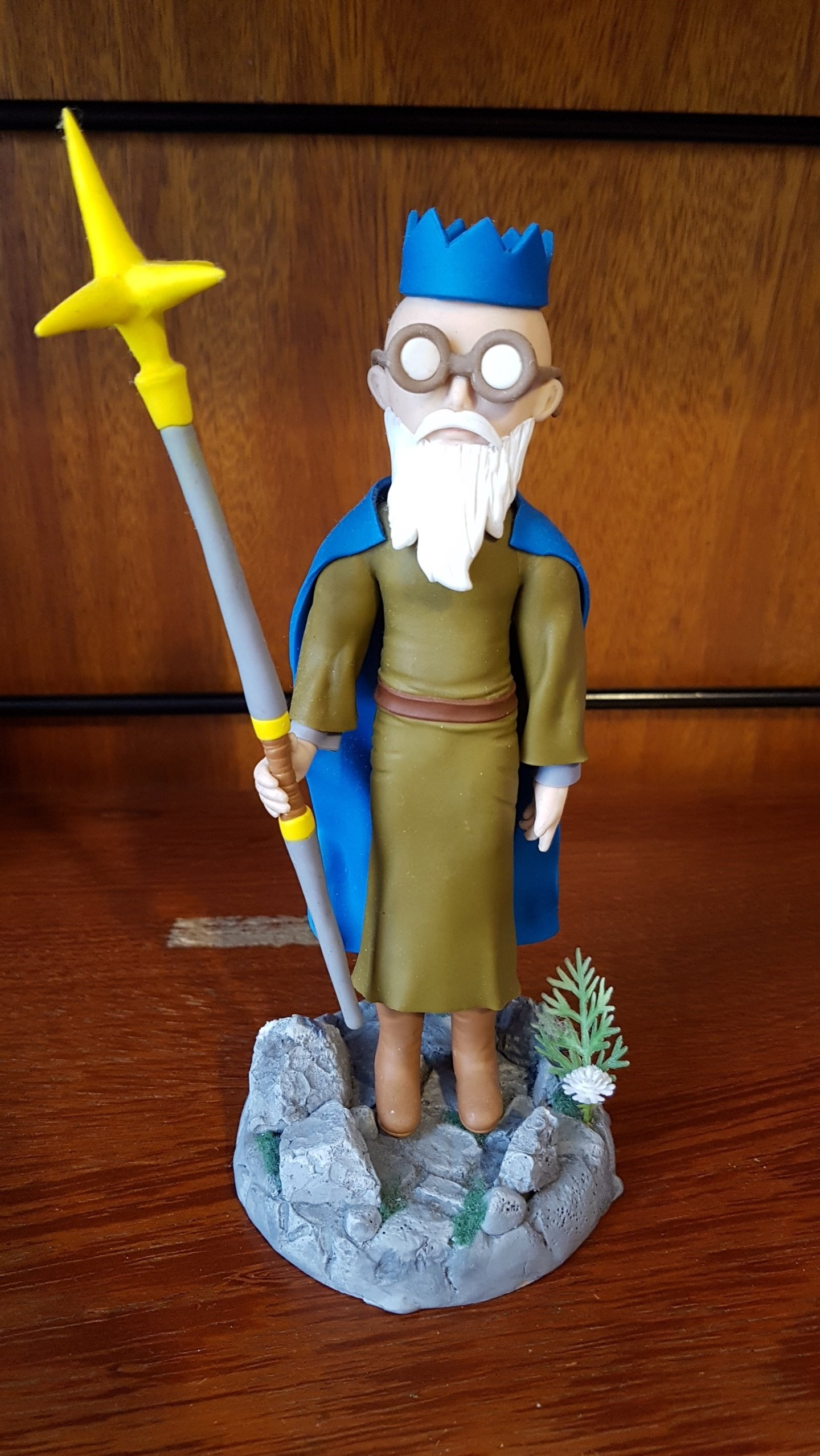 Wise Old Man Figure