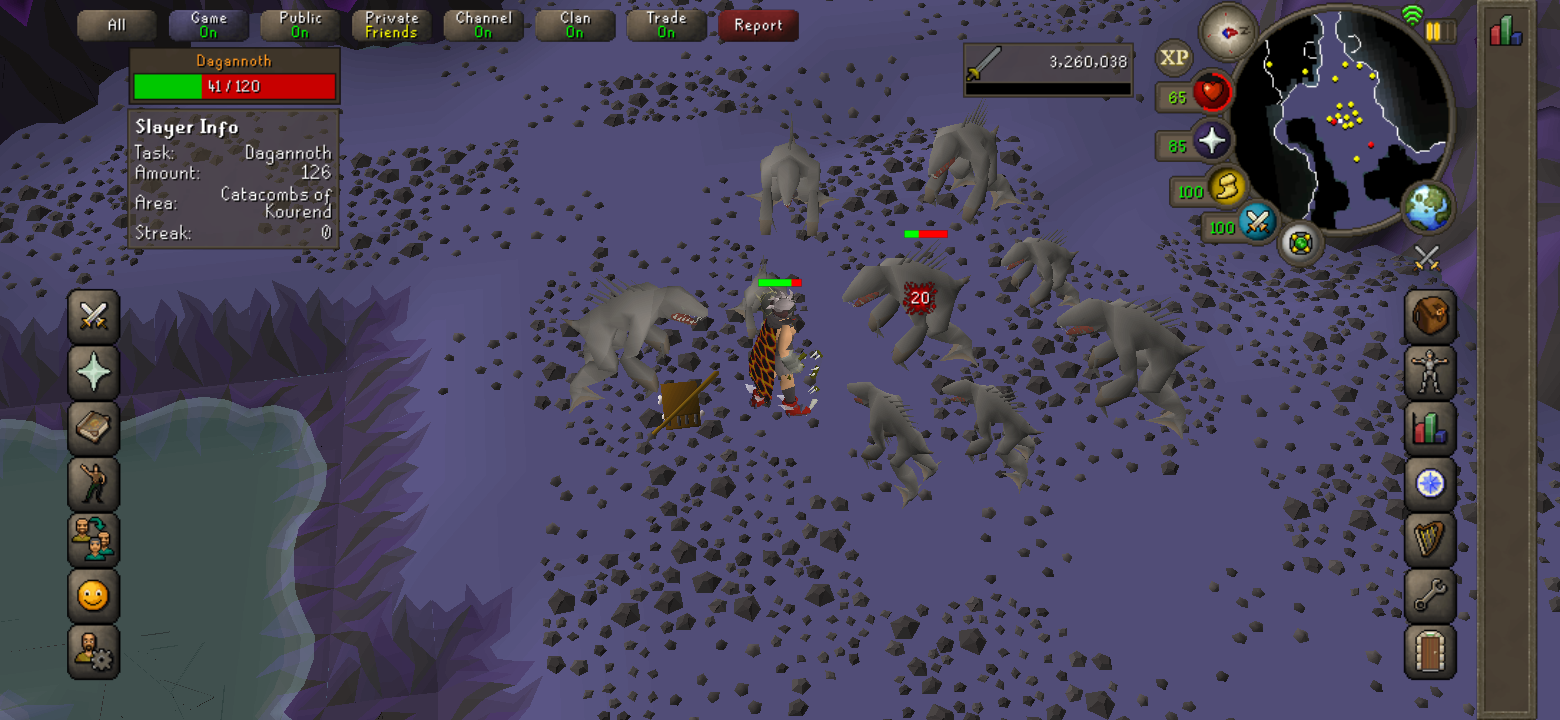 PKing on Oldschool Runescape Mobile 