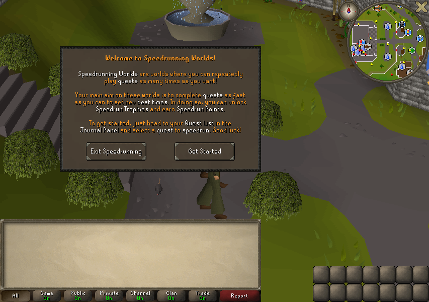 OSRS Quest Speedrunning - New Quest Activity