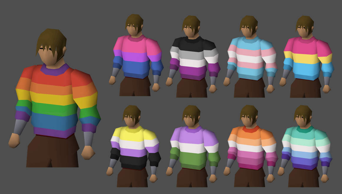 Old School RuneScape on X: ⚙️ GAME UPDATE ⚙️ 🏳️‍🌈 Pride Event 2023!!!  🏳️‍🌈 💘 Help some local hopeless romantics in a new quest line! 🌈 Style  yourself with pride using brand-new