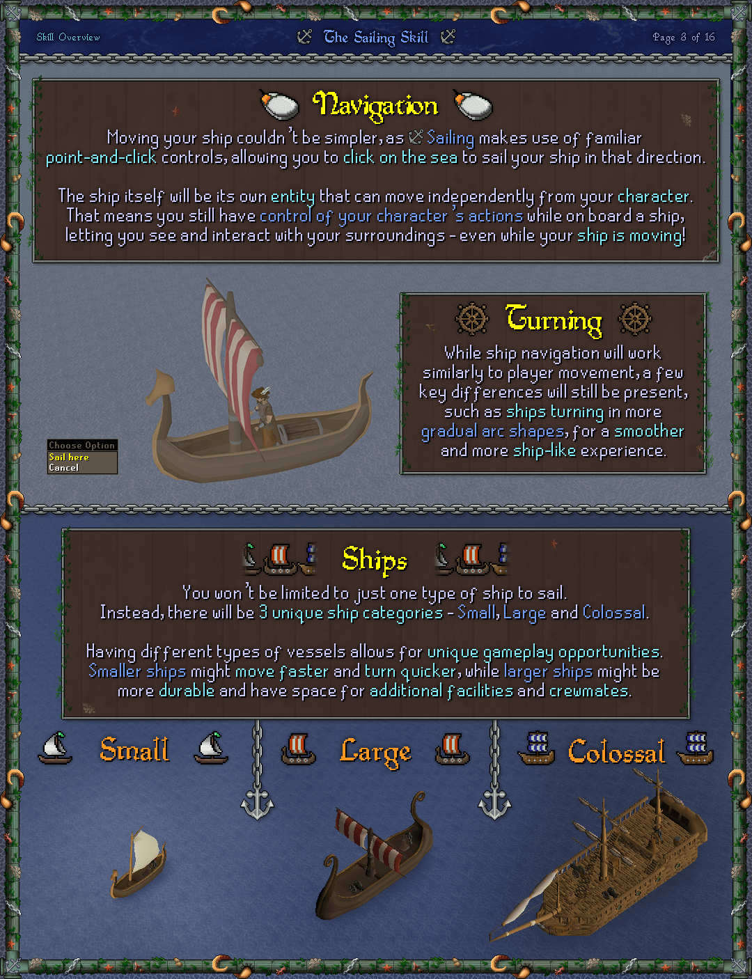 Old School Runescape Sailing goes to the polls as its first new skill