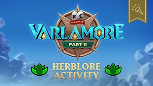 After looking over your reward ideas we're back to give you a look at Varlamores upcoming Herblore Activity!
