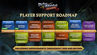 Player Support is Changing: 2025 Roadmap Teaser Image